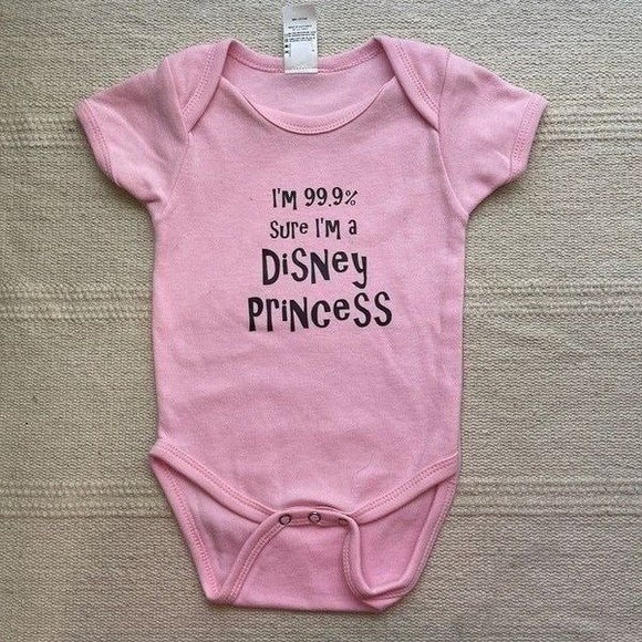 Other - Handmade Creeper/Onesie, Disney Princess, Size 12-18 Months